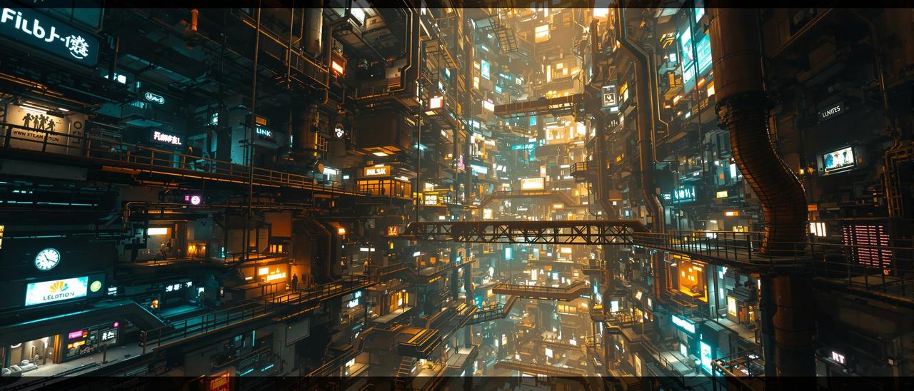 大牛影视 - 霓虹深渊背景